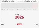 Tischkalender 2026