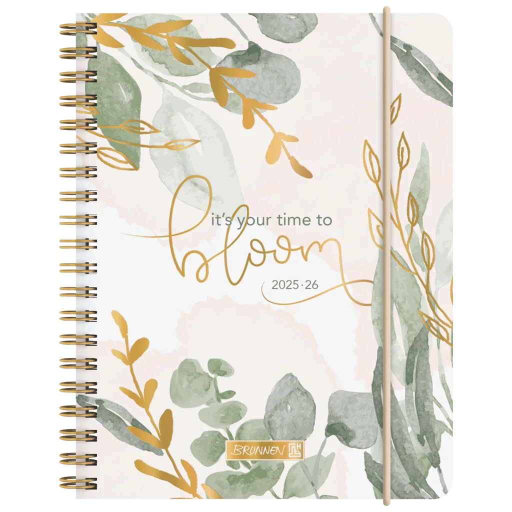 Brunnen Schülerkalender A6 Bloom