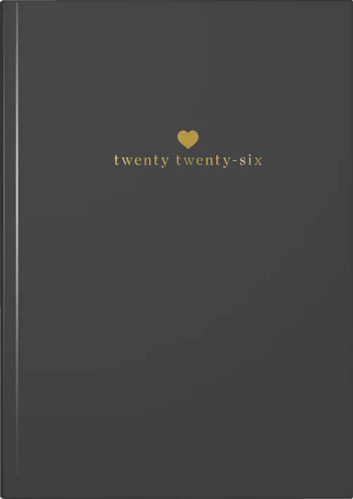 Brunnen Tageskalender A5 Heart