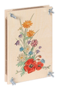 Blumenpresse bunt 24x16 cm
