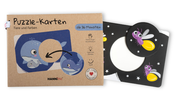 Puzzle-Karten ab 16 Monaten