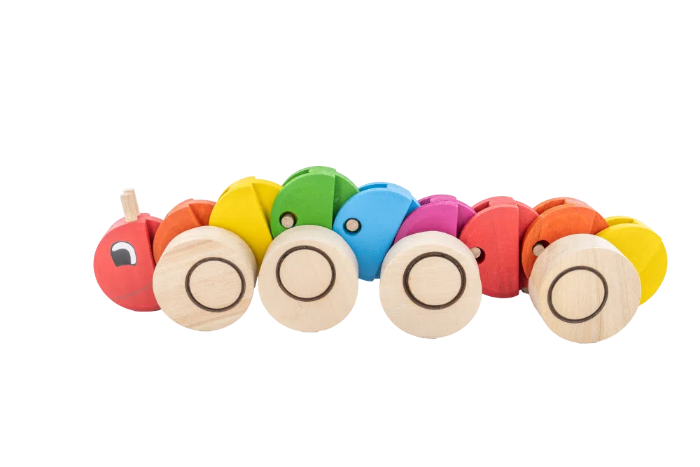 Raupe zum Nachziehen