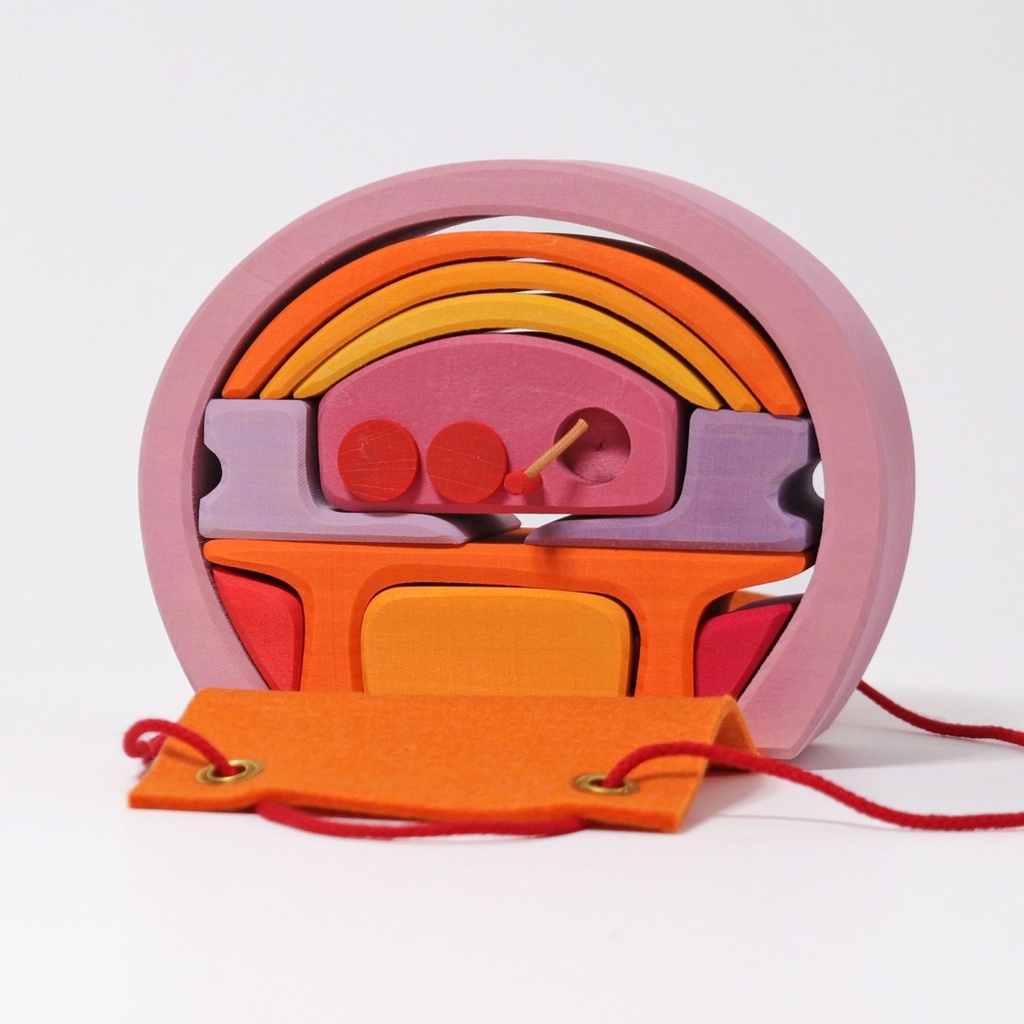 Grimms Rosa-Orangenes Bauhaus