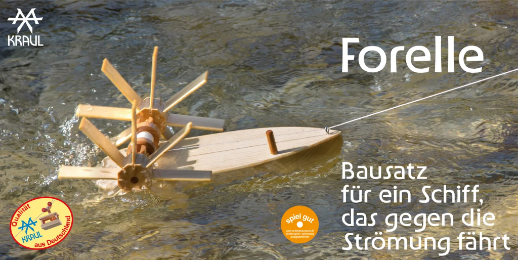 Forelle, Schiffsbausatz