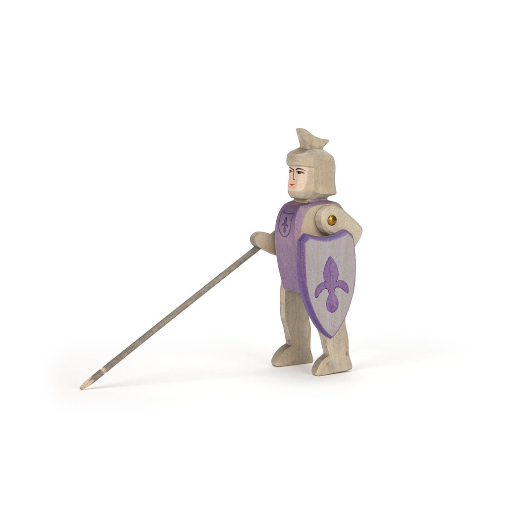 Ostheimer Ritter reitend blau