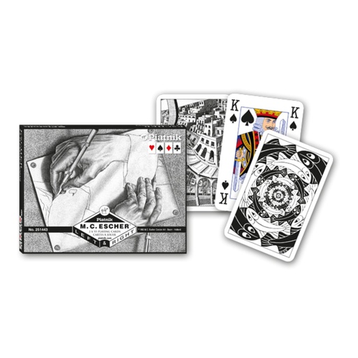 [9001890251443] Piatnik Spielkarten Doppelspiel Escher Left & Right