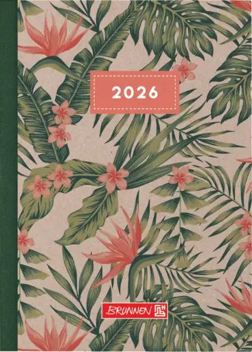 [1073115016] Brunnen Wochenplaner Tropical A6