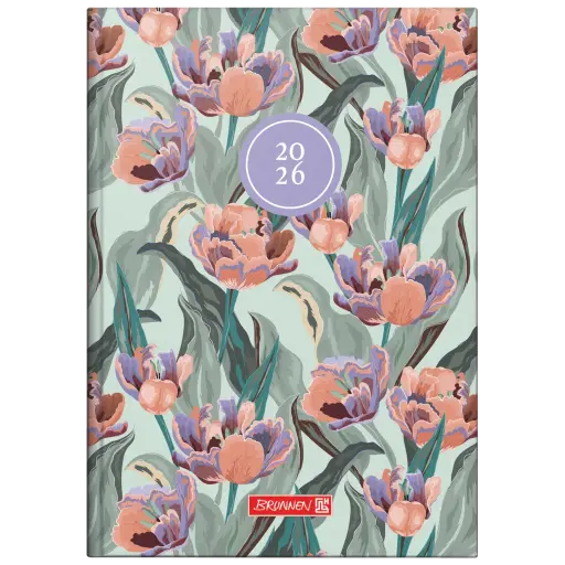 [1079515026] Brunnen Tageskalender Botanical A5