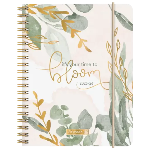 [1071825146] Brunnen Schülerkalender A6 Bloom