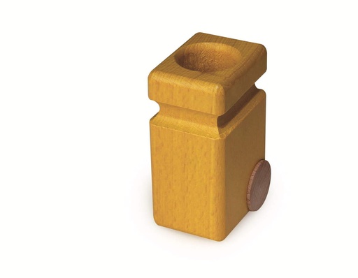 [20.82] Fagus Mülltonnen, gelb 2 St.