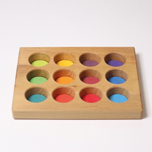 [10576] Sortier-Brettchen Regenbogen