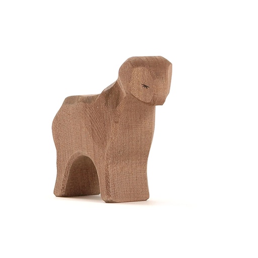 [11652] Ostheimer Schaf braun stehend 