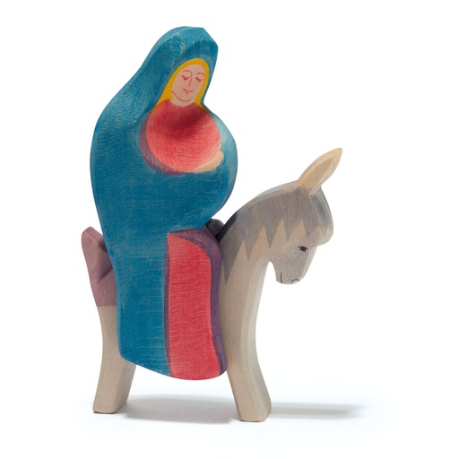 [4038] Ostheimer Maria auf dem Esel 2-tlg.