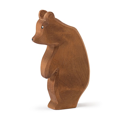 [22006] Ostheimer Bär stehend Kopf tief