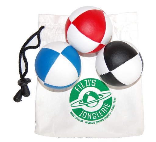 [101FS8] Jonglierbälle 3er-Set 8-Panel 125g